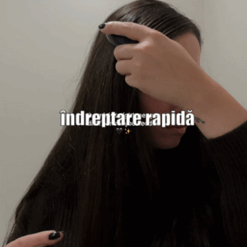 Perie pentru îndreptat părul portabilă